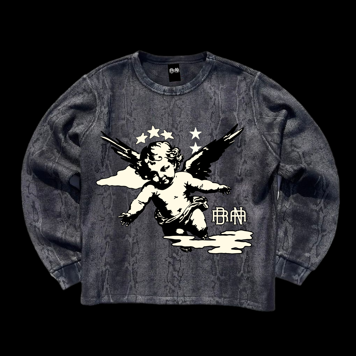 Snakeskin Waffle Knit